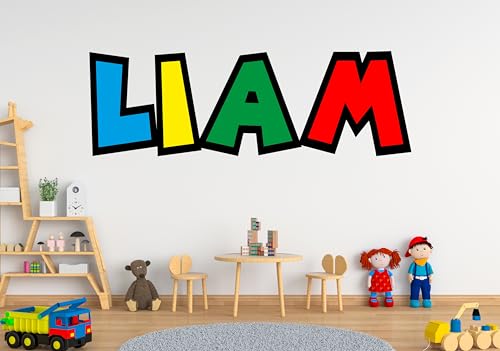 Vinilo decorativo personalizado con nombre, 15 pulgadas ancho miniatura 5