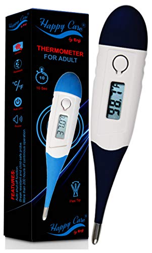 Thermometer for Oral Rectal Armpit & Underarm, for Baby Kids & Adult - Best Digital Quick 10 Second Reading Fever Body Termometro for Infant Kid Babies Children and Pets