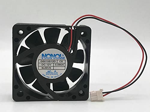 NONOISE 5015 DC12V 0.080A 5CM Ultra-Quiet Cooling Fan