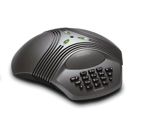 Konftel 100 Téléphone de conférence gris pour réunion d'équipe efficace
