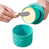 Coccio Per Conservare Il Burro, Contenitore Francese, Contenitore Lavabile In Lavastoviglie Con Coperchio, Per Burro Adatto Al Congelatore Uso Interno In Cucina, Portabu