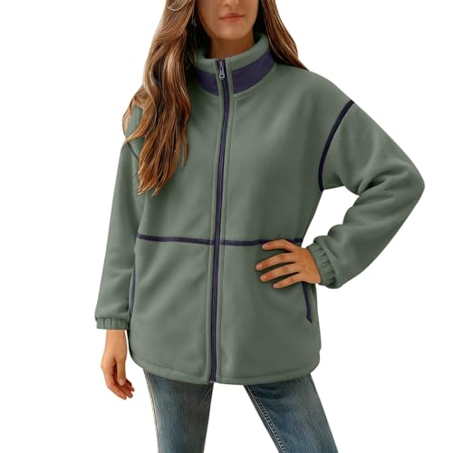 Veste en polaire contre le vent et le froid avec col montant thermique