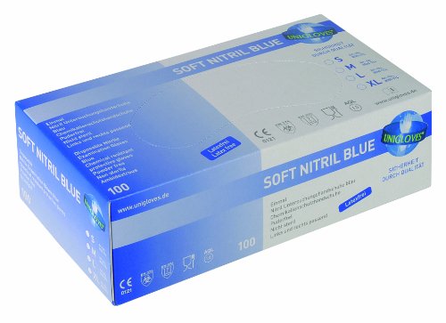 Soft nitrilo Blue 374 tamaño s