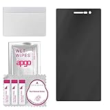 apgo PRIVACY híbrido. Híbrido para Huawei Ascend P7; no se agrieta, más resistente que el cristal templado;