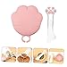 BESPORTBLE 1 Set Pet Tin Opener Feeding Spoon and Lid Adorable Pet Can Opener for Cats and Dogs Sturdy