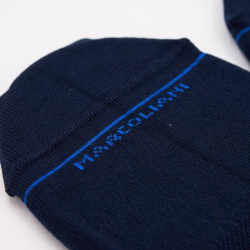 Mens Invisible Touch No Show Pima Cotton Stripe Sneaker Socks2