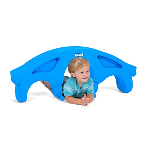 Simplay3 Rock and Roll Teeter Totter for Kids 18 Months to 5 Years - Sapphire, Made in USA
