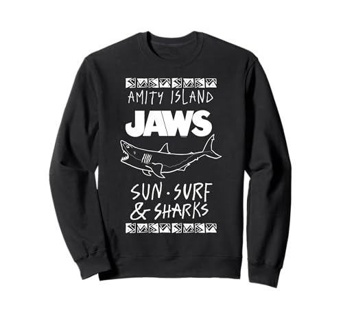 Jaws Amity Island Sun Surf & Sharks Sweatshirt