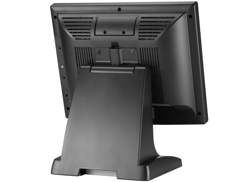 Image of 1200TS 12.1 Inch IP54 Touchscreen LCD Monitor, 5-Wire Resistive, VGA and DVI, 1024 x 768 XGA, 500 Nits, VESA 75mm, Removable Stand, 12V DC