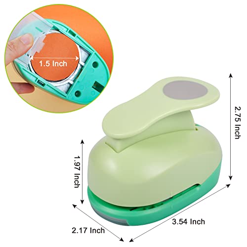 UCEC 1.5 Inch Circle Hole Punch, Paper Puncher, Circle Punch - Image 2