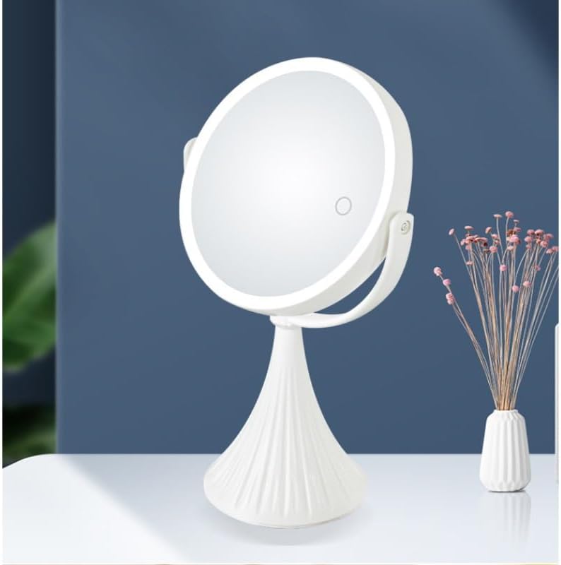 Customized -Sided LED Desktop Makeup with A 360 Degree Rotating for Removable image 3