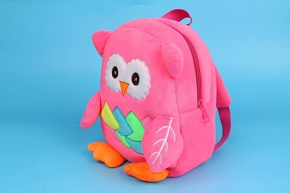 Image of blue tree Cute Kids Backpack Toddler Bag Plush Animal Cartoon Mini Travel Bag for Baby Girl Boy 1-6 Years, Ideal for Gifting for Kids
