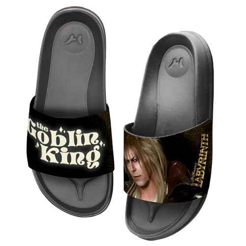 Popfunk Labyrinth I Move The Stars for No One Unisex Adult Slides Sandals Officially Licensed Hypd Slydr Switch™3