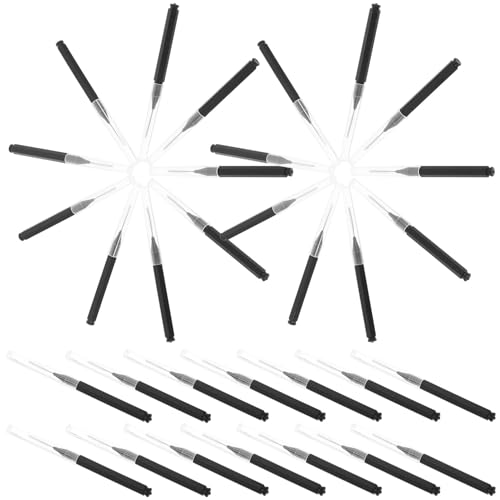 Ipetboom Eyebrow Brush Kit 100pcs Lash Brush Set Eyelash Brow Makeup Tools Compact Travel Size