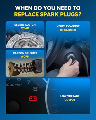 Image of PHILTOP New 10879N Starter Compatible with 2014-2018, 2020-2023 Ram1500 3.0T, 2014-2019 Grand Cherokee 3.0T, 2019 Ram1500 Classic, 1.7KW Starter Motor