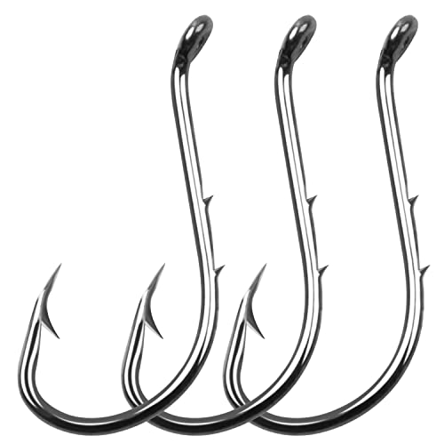 Hameçons de pêche pieuvre forgés en acier au carbone durable