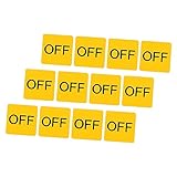 Photo Gallery dikaca 12 fogli etichette adesive off per interruttori dispositivi elettrici decalcomanie pvc adesive resistenti e facili da applicare su superfici lisce per sicurezza domestica e Photo Gallery dikaca 12 fogli etichette adesive off per interruttori dispositivi elettrici decalcomanie pvc adesive resistenti e facili da applicare su superfici lisce per sicurezza domestica e