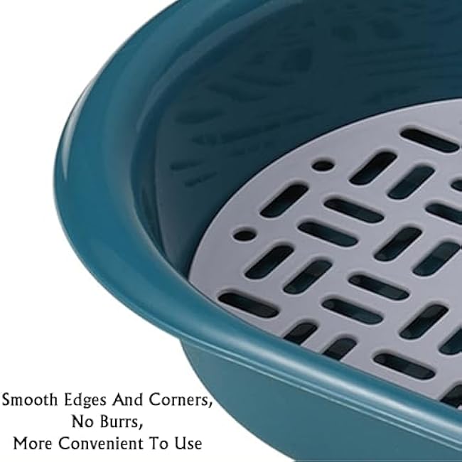 Preparation Tray,Kitchen Shelf Tray,Stackable Wall-Mounted Rack, Suitable for Home Hot Pot Restaurant(3 tier)