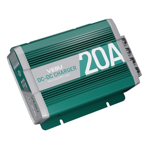 12V 20A DC-DC Charger with MPPT for RVs and Boats