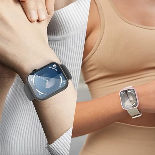DNNBAO 3-Pack Case Screen Protector for Apple Watch 44mm SE Series 6/5/4 by DNNBAO - Used condition - Image 7
