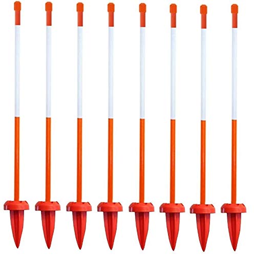 Driveway Marker Plus 8-Pack (8 Driveway Markers + 8 Free Marker Mounts)