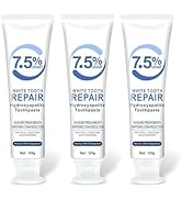 Hydroxyapatite Toothpaste for Enamel Protection, Fluoride-Free Formula with Gentle Mint, for Sens...