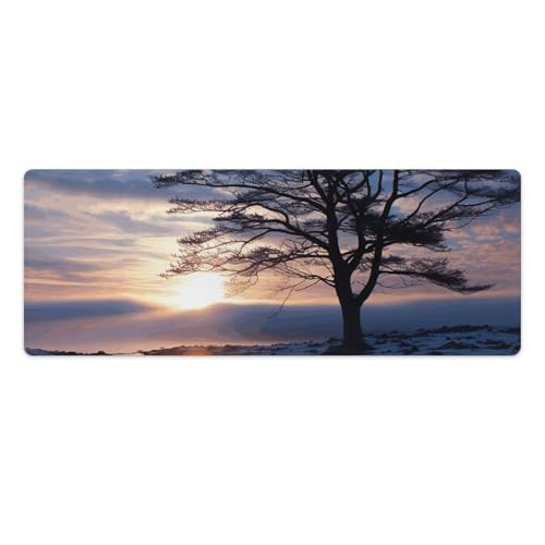 Tapis de souris imperméable grand format et base antidérapante pour ordinateur
