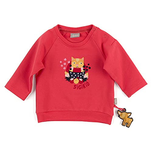 Sigikid Maglietta Maniche Lunghe Baby Girl Rosa Chiaro - Taglia 98 - Cotone Bio Con Coccinella - 4