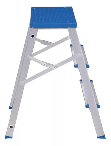 Escada 3 Degraus Tipo Banqueta Até 120 Kg De Alumínio 5107 - Mor