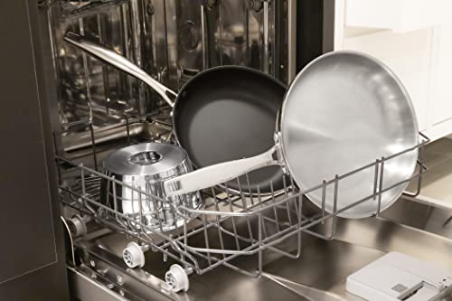 مقلاة جرانو من ترامونتينا من الستانلس ستيل مناسبة لمواقد الحثية والكهربائية والغازية والسيراميك والزجاج، أواني مطبخ، 30 سم، 3.4 لتر، 62155300