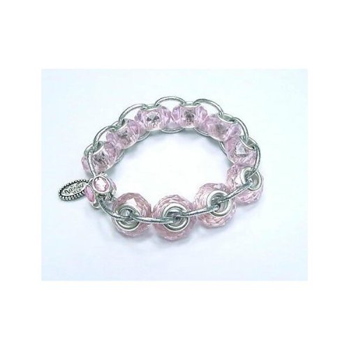 Buy Navika Crystal Bead Stroke Counter Bracelet (Pink) Online at Low ...