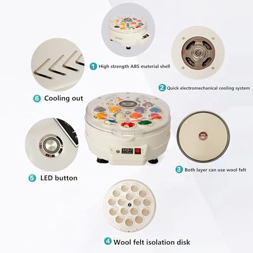 Máquina pulidora automática de billar para limpiar 16 y 22 bolas con brillo profesional 5