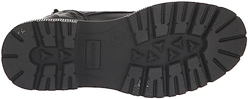 Steve Madden Girls Shoes Girls Wordle Combat Boot, Black, 4 Big Kid | Image 3