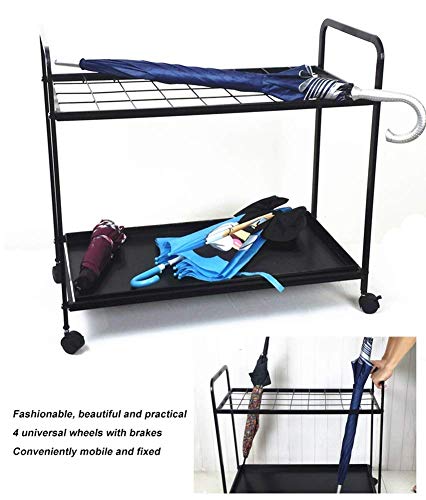 Support de parapluie d'entrée de bureau et hôtel pour sol propre