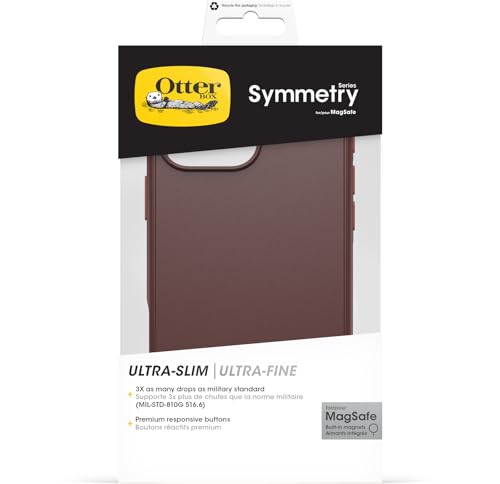 OtterBox Symmetry Series MagSafe Case for iPhone 16 Pro Max, Shockproof, Drop Proof, Protective Thin Case, 3X Tested to Military Standard, Brown by Otterbox - Image 5