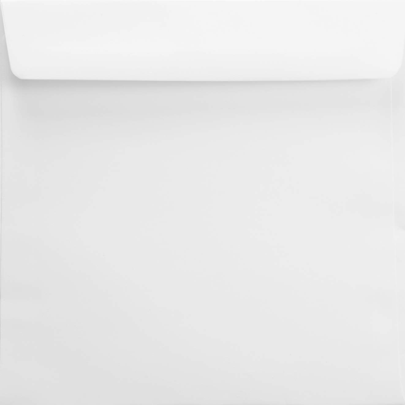 Netuno 25 Square White envelopes 155 x 155 mm 6.1 x 6.1 in 120gsm Aster Smooth White Elegant Printable envelopes for Wedding Invitations Birthday Cards Greeting Cards Christmas Business mailing — image 1