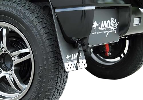 ジャオス(JAOS) JAOS マッドガードIII リヤセット ブラック ジムニー JB23系 MUD GUARD3 BLACK REAR JIMNY JB23 98+ 【年式: 98.10-】 【適応: ALL】 B622512R