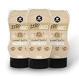 GoFitness Zero Sauce 3er Pack x 350ml – Zuckerfreie Truffle Mayo Sauce – Kalorienarm, Low Carb, Fitness Dressing ohne Zucker