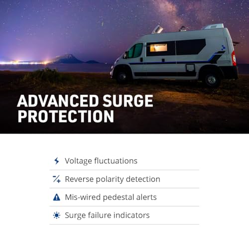 Progressive Industries EMS-PT30X Portable RV Surge Protector, Black, 30 Amp by Progressive Industries - Image 4