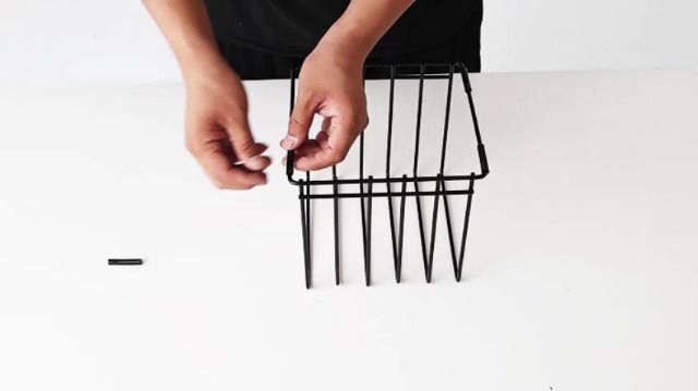 Soporte para tablas de cortar de acero carbono negro miniatura 7