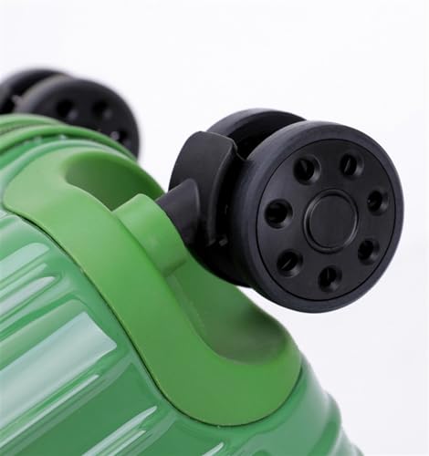 Durable Suitcase for Women Hard Shell ABS Suitcase With Double Spinner Wheels, Lightweight Rolling Luggage With Lock Retro Suit Case (Color : G, Size : 20in)3