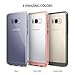 Ringke Fusion Compatible with Galaxy S8 Case Transparent PC Back TPU Bumper Raised Bezels Scratch Protection Qi Wireless Charging Compatible Cover for Galaxy S8 (2017) - Clear