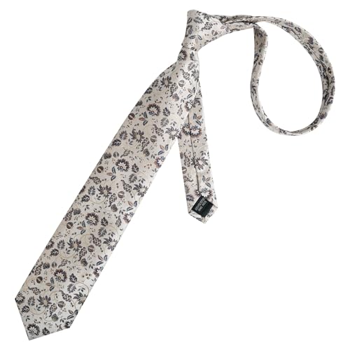 Image of Alizeal Mens 3.15inches Leaf Flower Pattern Tie Set