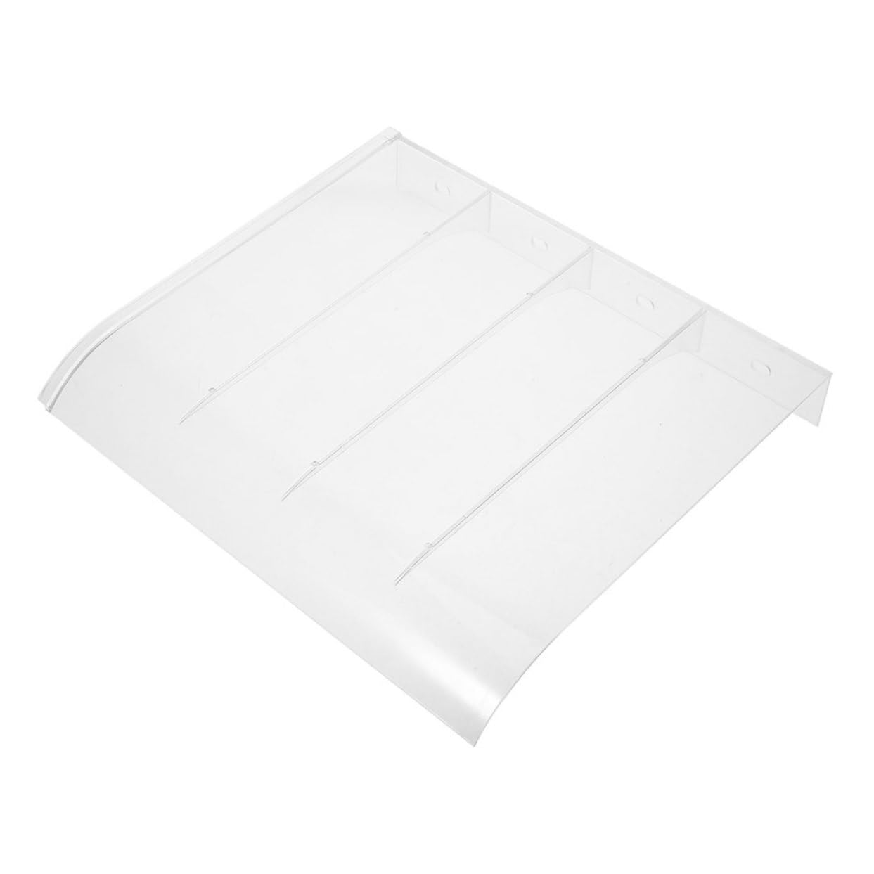Auvent transparent pour balcon et patio garder espace sec sous la pluie