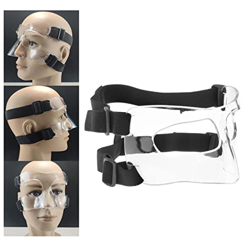 Nose Guard for Broken Nose, Adjustable Face Covering With Padding