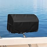 Agustone Boat Grill Cover for Magma Cabo Gas Grill, Waterproof Heavy Duty BBQ Covers for Magma ChefsMate Grill for Marine Grills Accessory Winterproof - 23' x14' x14'