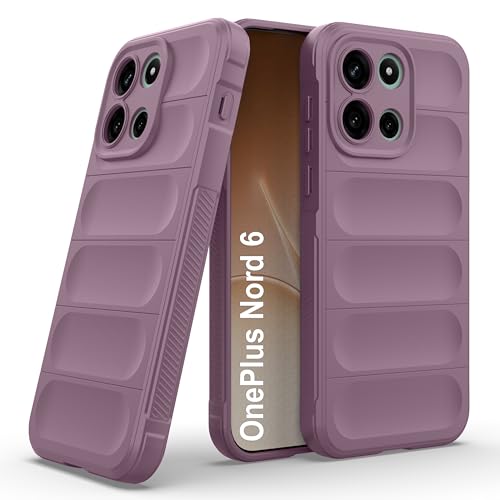Image of Zapcase Back Case Cover for OnePlus Nord 6 | Compatible for OnePlus Nord 6 Back Cover | Liquid Silicon Magic Case with Camera Protection | Lavender