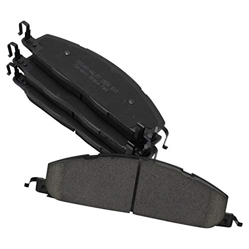 Image of TRQ Rear Brake Pad & Rotor Kit Ceramic Compatible with 2014-2014 Ram 3500