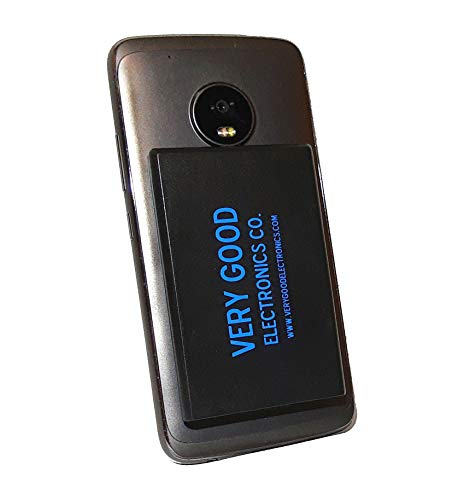 Very Good Electronics Company Battery Pack Portable Charger for Android, iOS, 2400mAh with Suction Cups