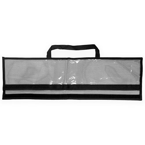 Spreader Bar Lure Bag, diseño compacto, 30 pulgadas, 9.2oz, color negro, 2 piezas